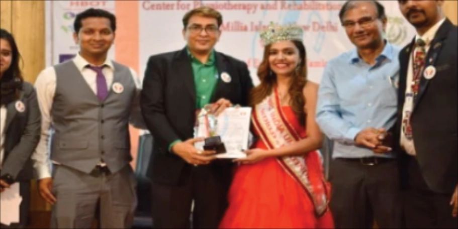Award presentation, Indian Association of Physiotherapists